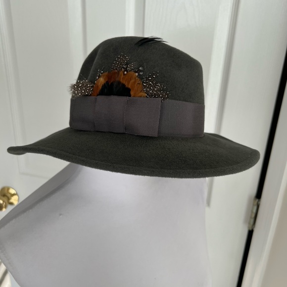 Betmar gray wool felt hat - Picture 2 of 9